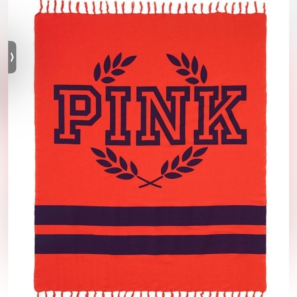 PINK Logo Boyfriend Blanket